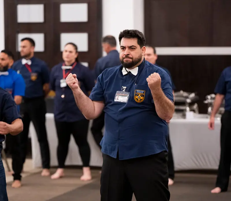 Treino de Karate Kyokushin na AKKS